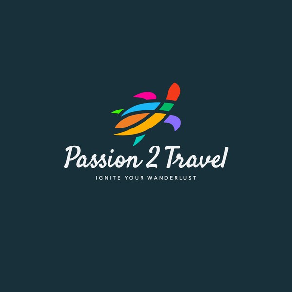 Design by deleted-3248797 titled "«Passion 2 Travel» logo"