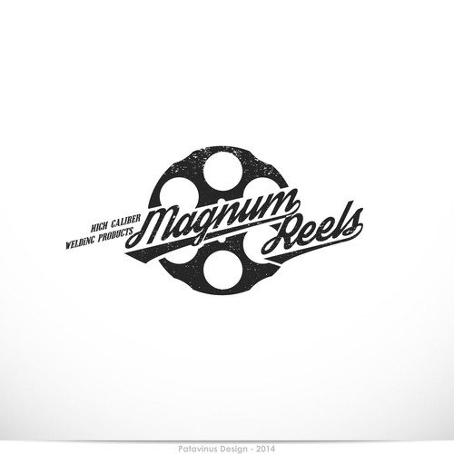 Create a vintage Magnum logo and brand identity for a welding accessories company.-ontwerp door Pixoblue Design