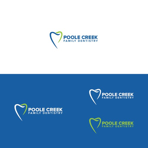 New dental office looking for simple, clean, logo! Design by froxoo