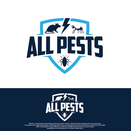 "Create a Bold Logo for All Pests: Safe, Effective, Eco-Friendly Pest Control Design by pianpao