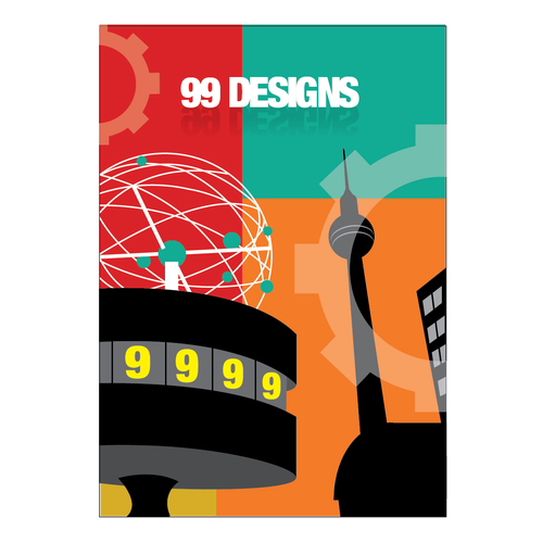 99designs Community Contest: Create a great poster for 99designs' new Berlin office (multiple winners) Ontwerp door giorgia.isacchi