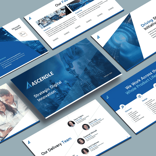 PowerPoint template contest entry by H.D.