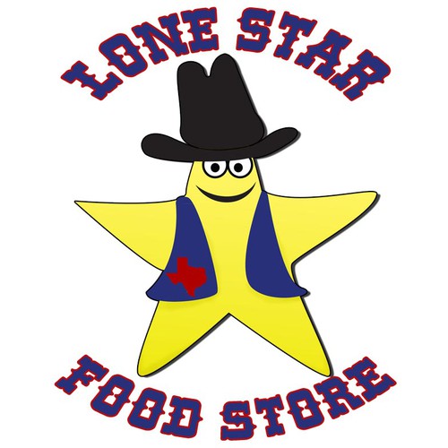 Lone Star Food Store needs a new logo Réalisé par TNJ Graphics