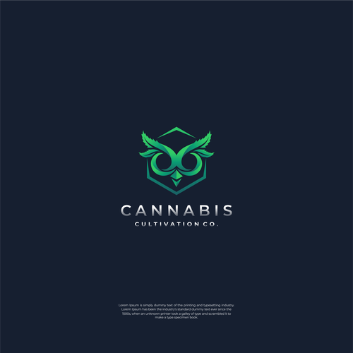 New Cannabis Company looking to stand out with a easy to remember fun logo. Design by TsabitQeis™