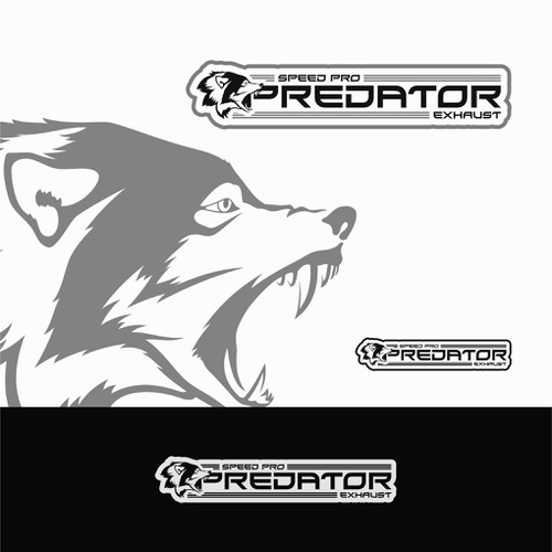 Aggressive Logo Design for an Motorcycle Exhaust (Predator) Design by Anta Design