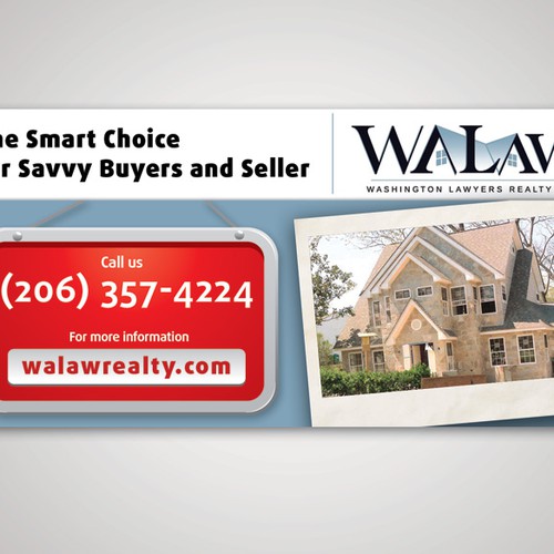 Create the magazine ad for WaLaw Realty, LLC Diseño de Tolak Balak