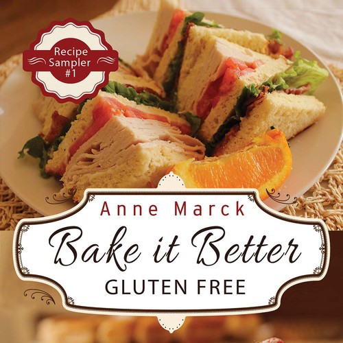 Create a Cover for our Gluten-Free Comfort Food Cookbook Ontwerp door LilaM