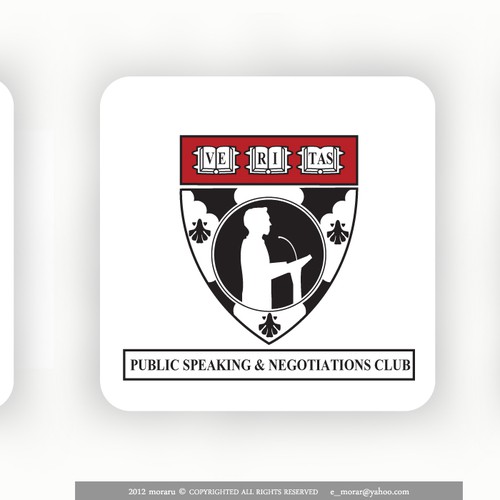 Help Harvard Business School Public Speaking & Negotiations Club with a new logo Design by morarú™