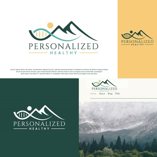 Simple, abstract logo that conveys luxury health experience Design by choryTN