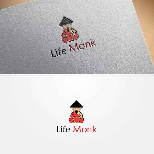 Design a playfully badass wise old man logo for LifeMonk Design by Kovacev