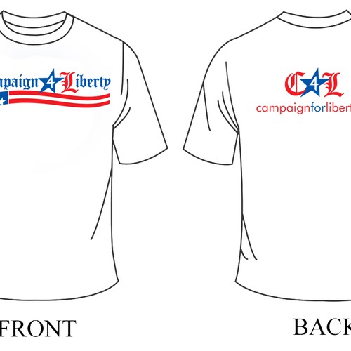 Campaign for Liberty Merchandise Ontwerp door gergenheimer