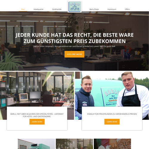 Web page design contest entry by Axantz(Harmono)