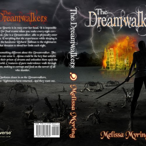 Melissa Myring needs a book cover for a fantasy novel Design by Chameleonstudio74