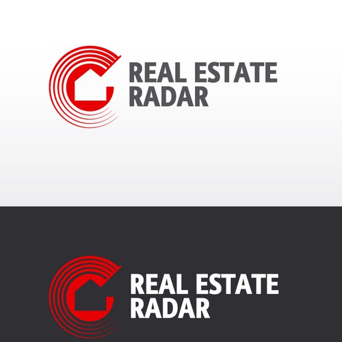 real estate radar Design by GraphicSupply