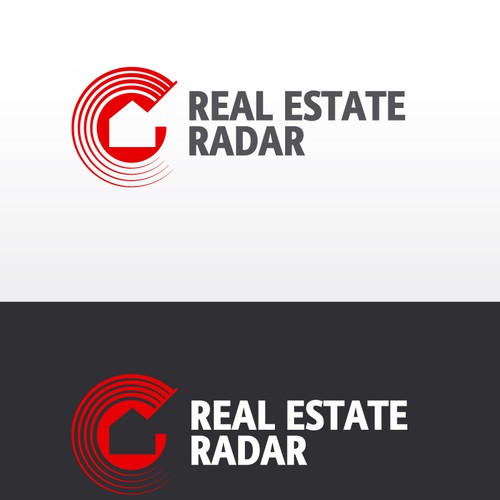 real estate radar デザイン by GraphicSupply