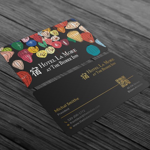 Business Card for Boutique Hotel Design by Roni_