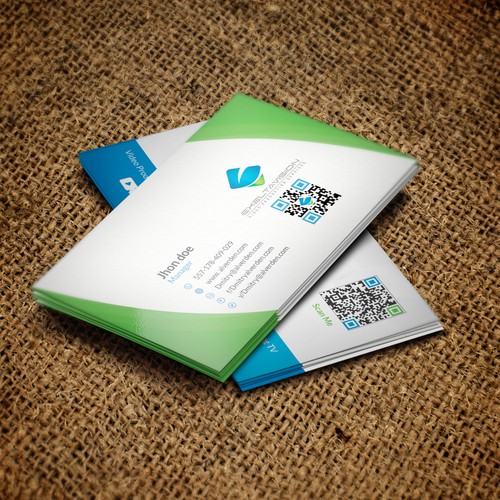 Business Card to represent THREE Service Divisions Design by Twin Ashek Masum