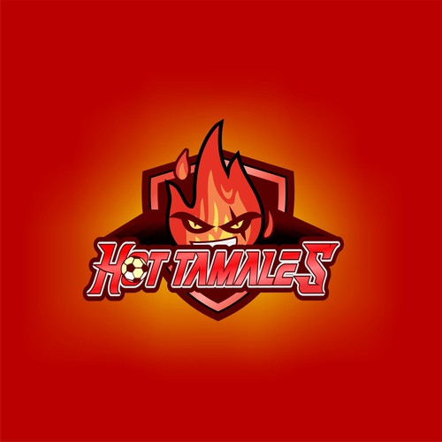 コンペ「5-6 year olds need a soccer team logo! HOT TAMALES」のデザイン by arulartさん 