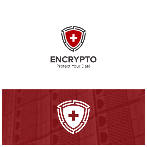 Swiss hosted secure doc storage Encrypto.com needs logo and brand built Design by Adante