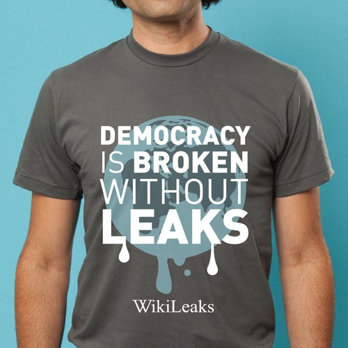 New t-shirt design(s) wanted for WikiLeaks デザイン by Mandelum