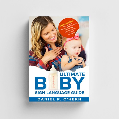 Baby Sign Language for Parents ebook cover Design by Sann Hernane