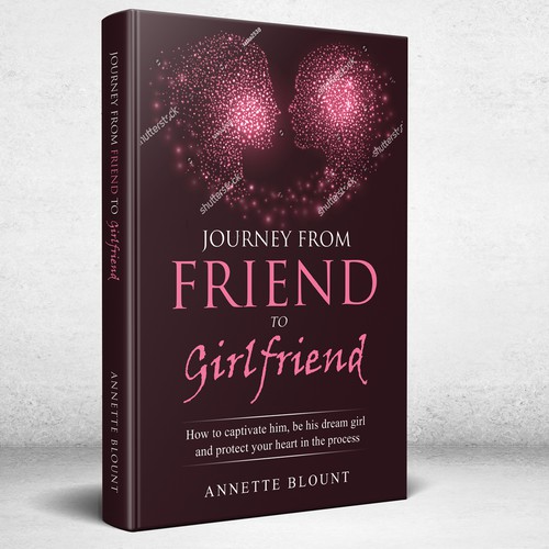 Design a book cover that is fun and playful to help single women experience love beyond friendship Design by Shivaal