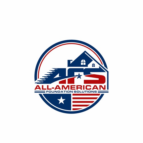 All-American Foundation Solutions Company Logo Design by the.yellowmortar