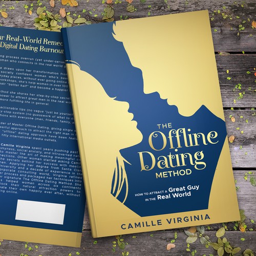 Design di Book Cover for The Offline Dating Method Needed di Nadun Prabodana