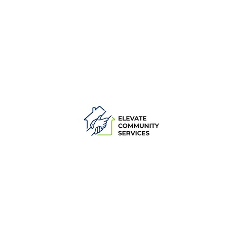 Elevate Community Services Logo Diseño de Artisans®