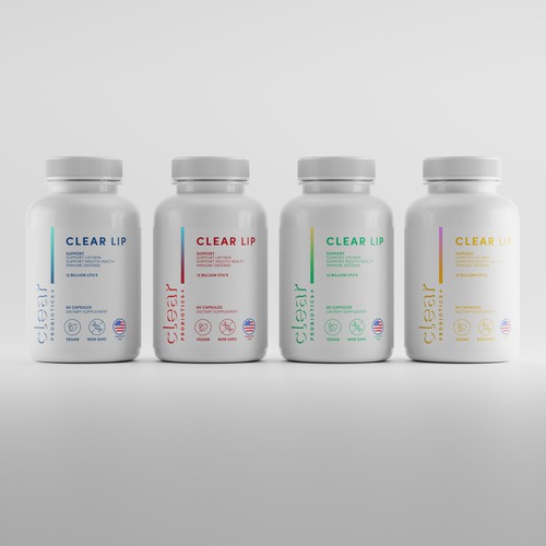 Bottle Labeling for Probiotic Company Design by Dedi Santosa