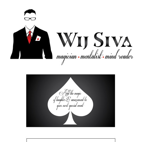 Diseño de Guaranteed Prize! Magician & Mentalist wants a UNIQUE  Logo & Buss card design de Mihai Basoiu