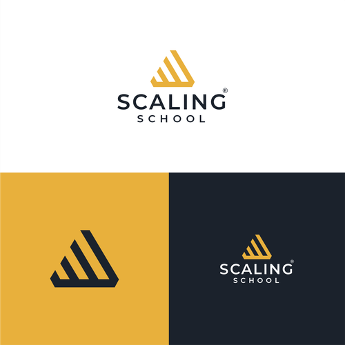 Design A Logo + Brand Guide For The "Scaling School" Design by Elzaka