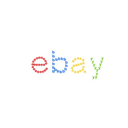 99designs community challenge: re-design eBay's lame new logo! Design por Choni ©