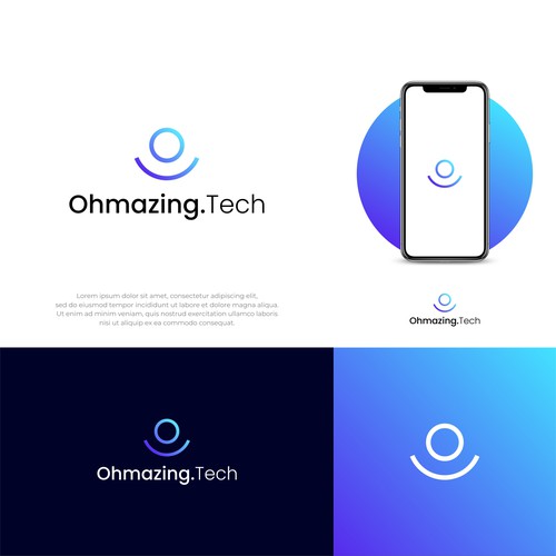 Design an Ohmazing Logo for a Technology Consulting Company. (Rebranding from hazeytech.com) Design by Yoan Maulana