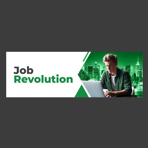 "Job Advice Blog Needs Eye-Catching Professional Banner" winning T-shirt
