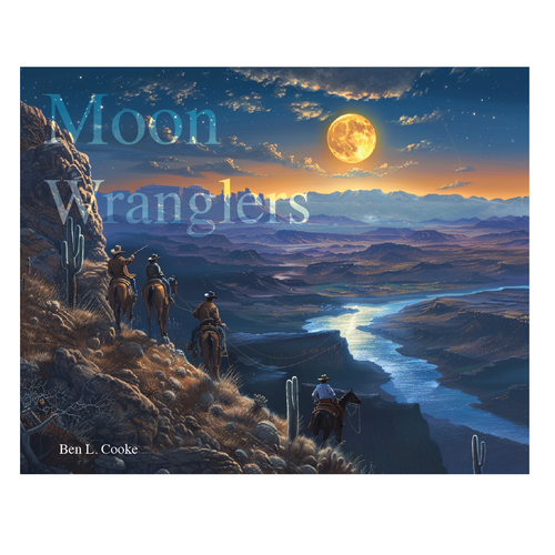 Designs | Moon Wranglers | Book cover contest