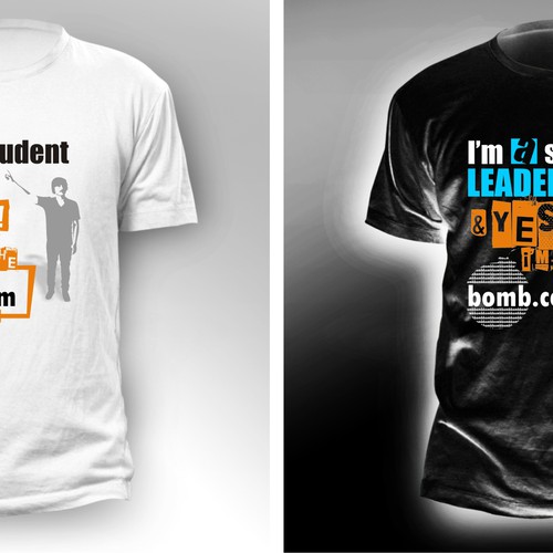 Design My Updated Student Leadership Shirt Design por miljandesign
