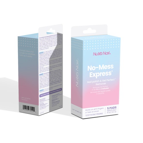 Nutra Nail Gel Remover Design by Shisiouk