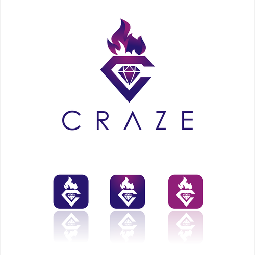 Sophisticated, luxury, edgy social shopping app icon/logo Design by LOGOMAN*