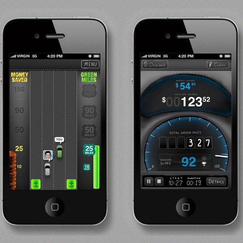 Create a winning mobile app design Design by akawizzard