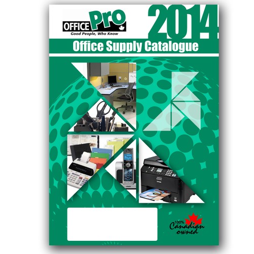 Create a winning 2014 Cover for an Office Supply Catalogue, WE HAVE UPGRADED  Design réalisé par cesarcuervo