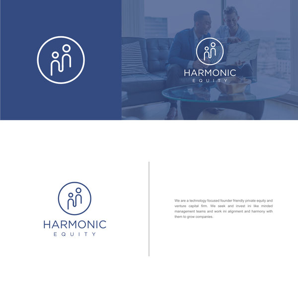 Design by tmoris titled "Logo concept for Harmonic Equity"