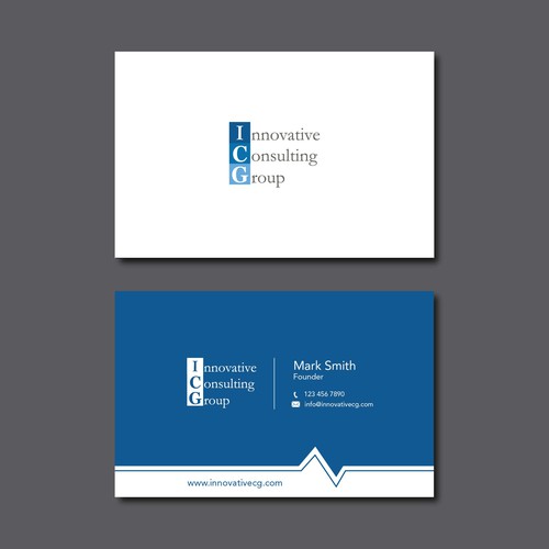 Design di ICG Business Cards di TJeny