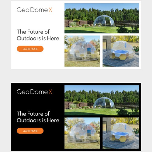 GeoDomeX - Tech Style Innovative Product -  Ad Campaign Design For The Launch Required Design by vkbdesign