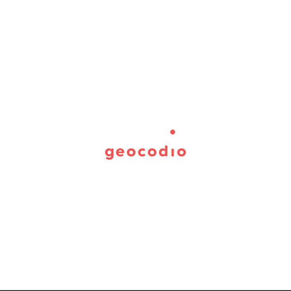 Geocodio logo design