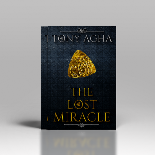 Book cover for suspense thriller 'The Lost Miracle' Design by Makak._.Studios