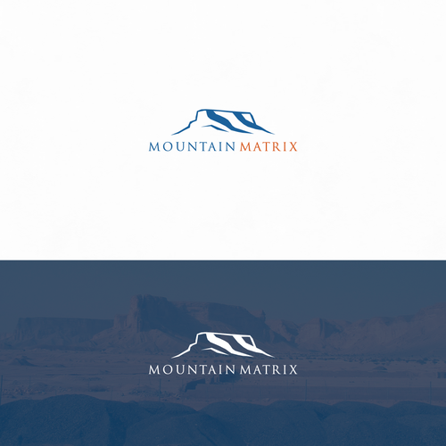 Mountain Matrix Logo Design by Nowshad Art