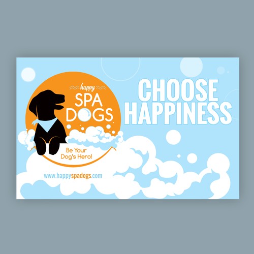 Choose Happiness Banner Design Ontwerp door GrApHiC cReAtIoN™