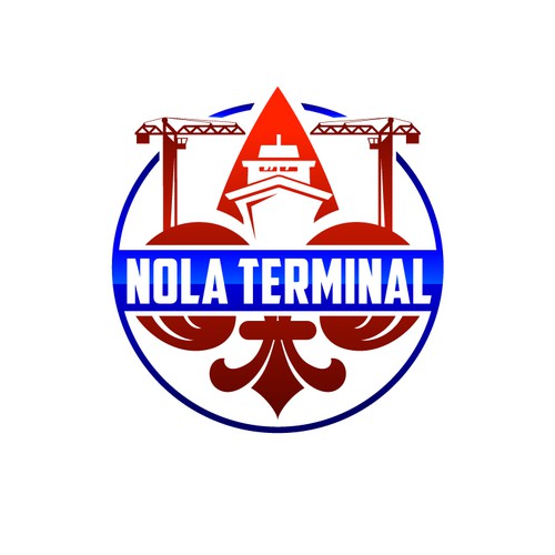 NOLA Terminal Logo Design by Faizio