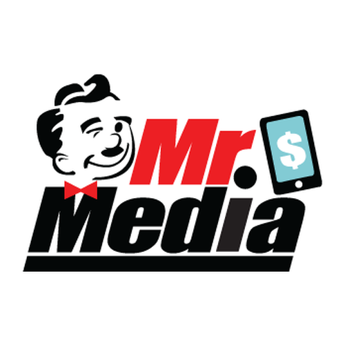 Design a logo for Mr. Media. A new name in mobile entertainment. Design by ✅ cybrjakk